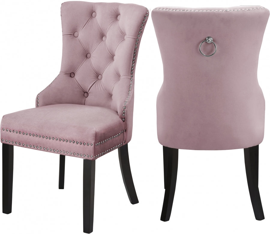 Elena Dining Chair (Set Of 2) pink