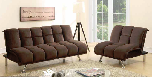 Christina Chocolate Futon