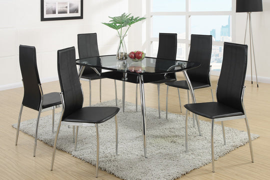 Alana White 5 Piece Dining Set