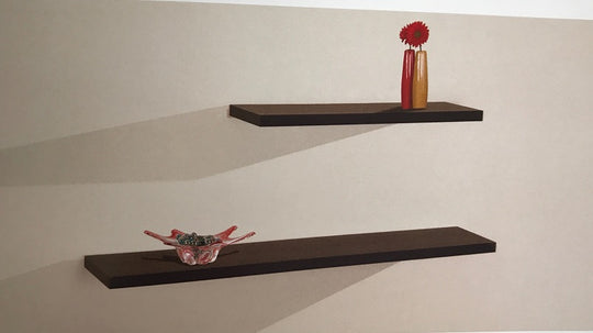 Brown Shelf Wall Decor