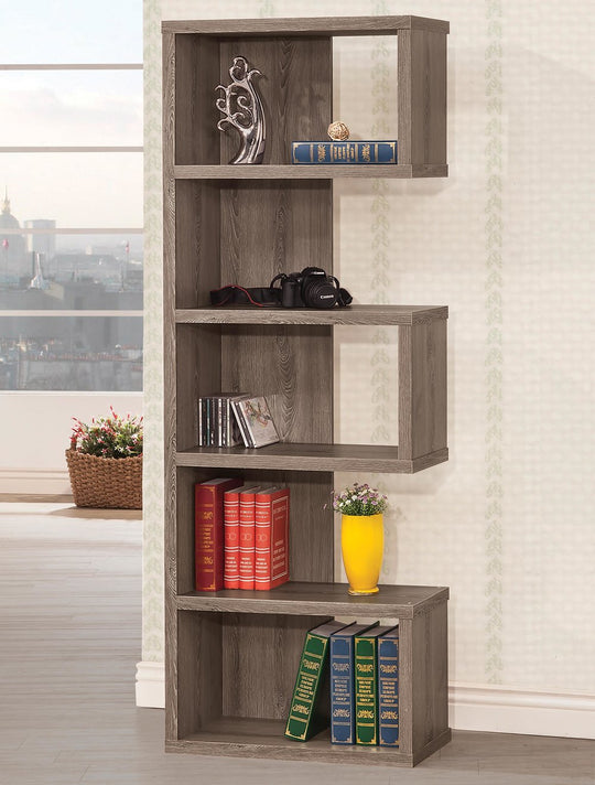 Cintia Grey Bookcase